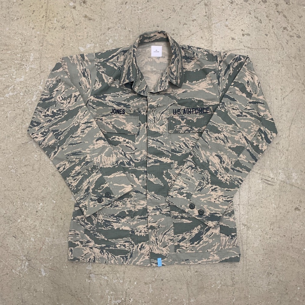 US Military‎ Coat Mens 38L Digital Camo Air Force Utility Field Jacket